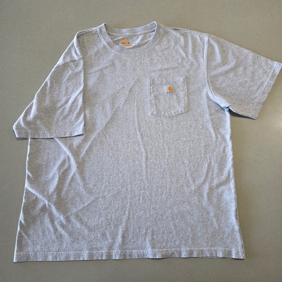 Carhartt Other - Carhartt‎ Mens XL Gray K87 Workwear Pocket T-Shirt Original Fit Short Sleeve Tee